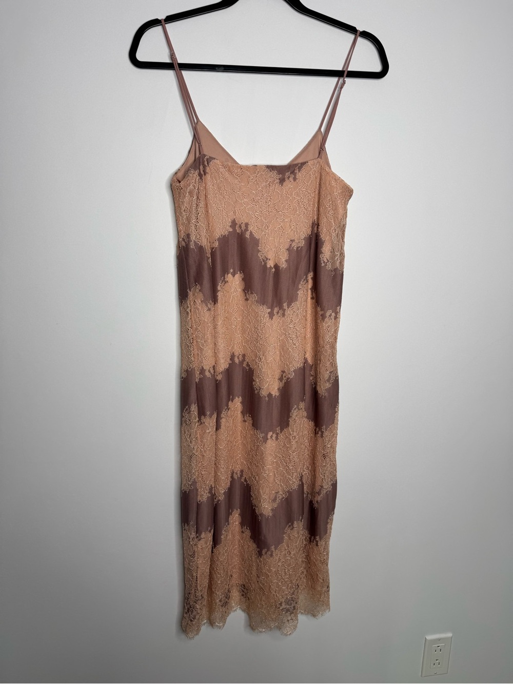 Zara Lace Slip Dress in Blush pink romantic feminine sz small lingerie - Picture 5 of 7